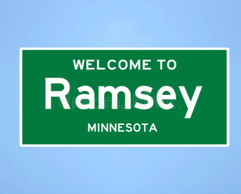 LePage & Sons trash services- Ramsey MN - Ramsey city MN sign