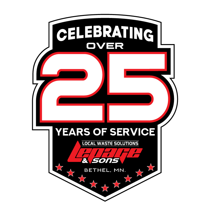 Local Waste Service Celebrating over 25 years of service- Lepage & sons Waste Management